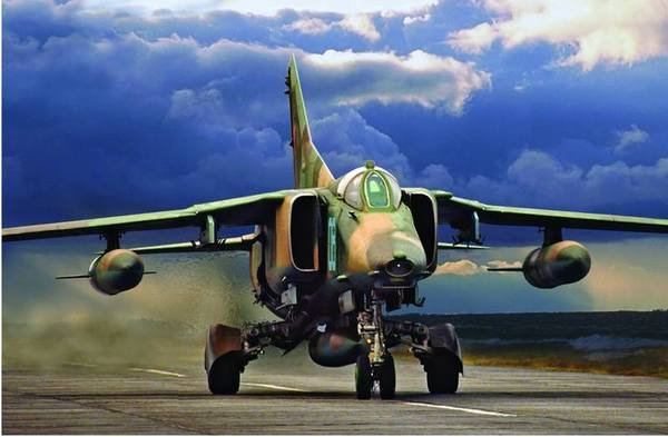 Modèle artistique 7214 MIG-27K FLOGGER-J2 (1/72)