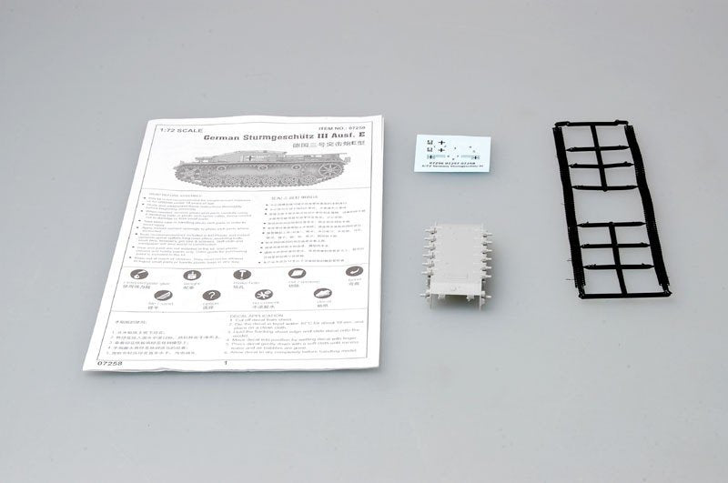 Trompettiste 07258 Sturmgeschutz III Ausf. E (1/72) – immagine 2