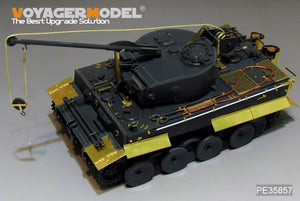 Maquette Voyager PE35857 Bergepanzer Tiger I allemand de base de la Seconde Guerre mondiale (pour RMF RM-5008) 1/35 – Bild 2