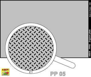Aber PP05 Plaque à graver (88 x 57mm) - motif 05 – image 2
