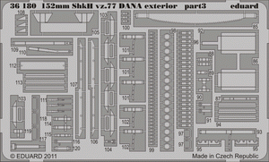 Eduard 36180 152mm ShkH vz.77 DANA extérieur 1/35 Hobby Boss – image 3