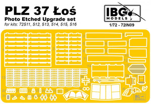 Kit d&amp;#39;amélioration IBG 72IN09 PZL 37 Moose au 1/72