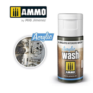 AMMO de Mig Jimenez 0703 Nettoyant acrylique pour intérieurs 15 ml