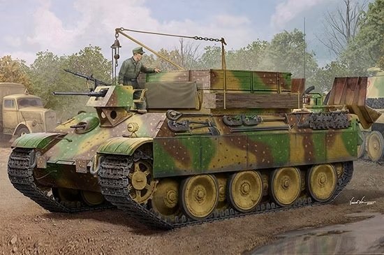 Hobby Boss 84554 allemand Sd.Kfz.179 Bergepanther Ausf.G version tardive 1/35