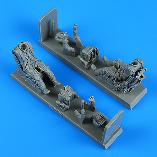 Aerobonus 320156 Maquette de pilote et d&amp;#39;instructeur soviétique avec siège éjectable pour Su-25UB (Trumpeter, échelle 1/32)