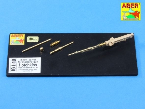 Canon Aber 16L-10 pour mitrailleuse Hotchkiss Mle 1914 - version char pour FT-17 1/16 – immagine 6