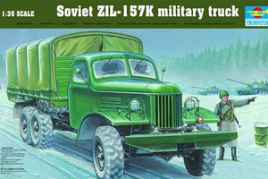 Camion militaire soviétique Trumpeter 01003 ZIL-157K (1/35)