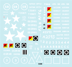 Star Decals 35-899 8th K.R.I.H. Centurions in Korean 1/35 – zdjęcie 3
