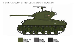 Italeri 96440 M4A3 76mm WET SHERMAN 1/35 – imagen 9