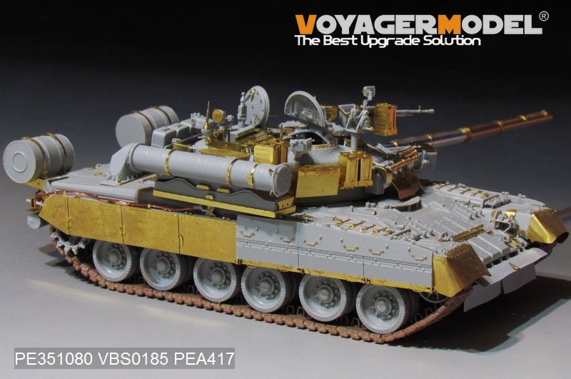 Maquette Voyager PE351080 Char de combat principal russe moderne T-80UK (lanceur de fumée inclus) pour TRUMPER 09578 1/35 – Bild 9
