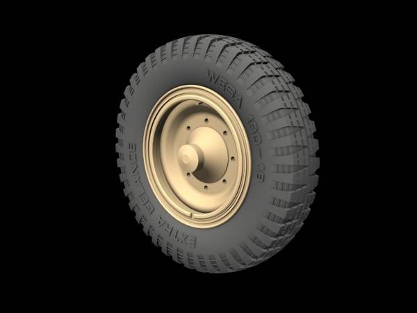 Panzer Art RE35-142 Roues motrices pour Sd.Kfz 11 &amp;251 (Gelande Pattern B) 1/35