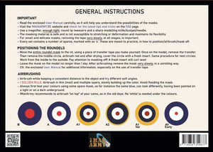 Cocardes RAF 1 Man Army 48GEN520 pour Spitfire Mk I/II 1/48 – immagine 2