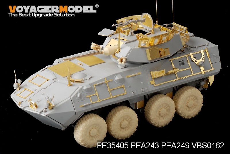 Maquette Voyager PE35405 LAV-A2 USMC moderne de base pour TRUMPETER 01521 1/35 – immagine 2