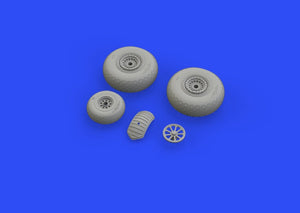 Roues Eduard 632149 B-24 (roue avant à 9 rayons) 1/32 HOBBY BOSS – image 3