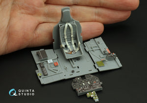Intérieur coloré imprimé en 3D sur papier décalcomanie Quinta Studio QD32208 P-40F WarHawk (Trumpeter) 1/32 – image 10