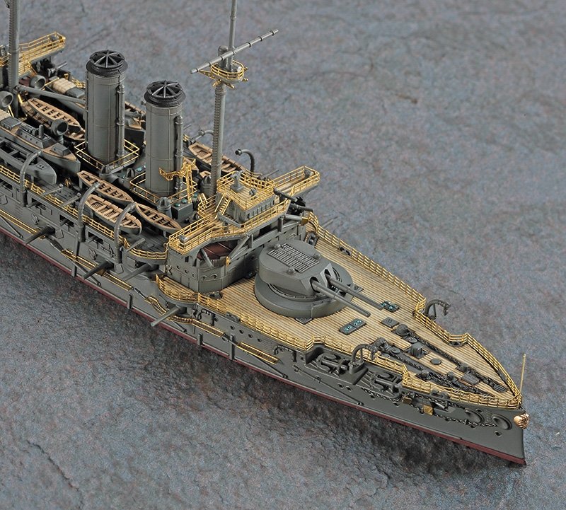 Hasegawa QG59 (72159) Cuirassé japonais Mikasa - Pièces de photodécoupe de détail à l&amp;#39;échelle 1/700  – image 4