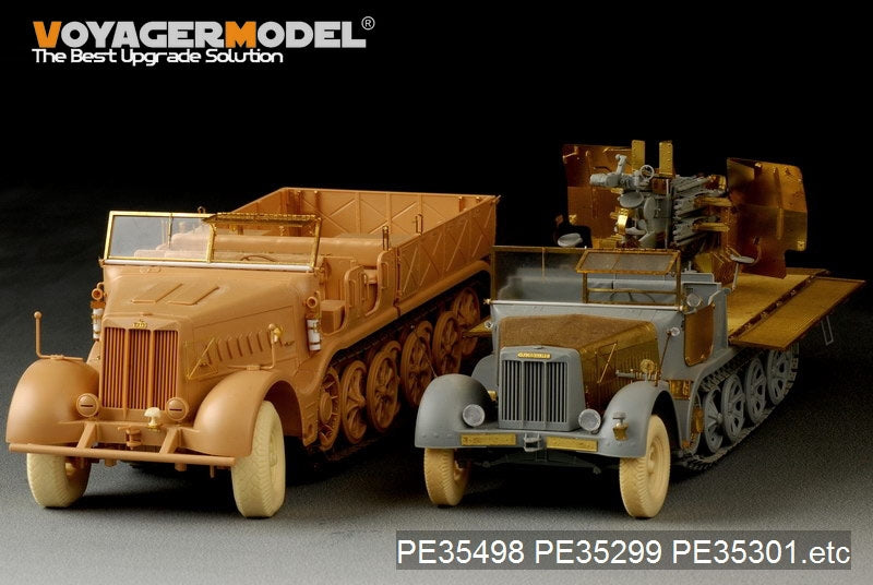Maquette Voyager PE35498 Sd.Kfz.9 Famo allemand de la Seconde Guerre mondiale (pour Tamiya 35239/35246, échelle 1/35) – image 2