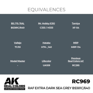 AK Interactive RC969 RAF Gris mer extra foncé BS381C/640 17 ml – image 3