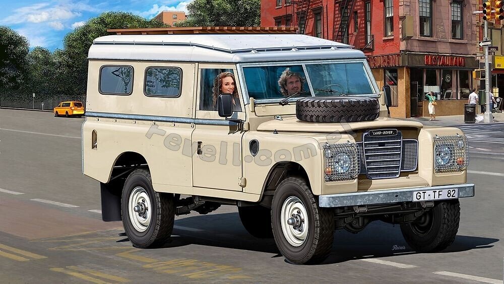 Revell 67056 Land Rover Series III LWB 109 commercial SET 1/24 – zdjęcie 8