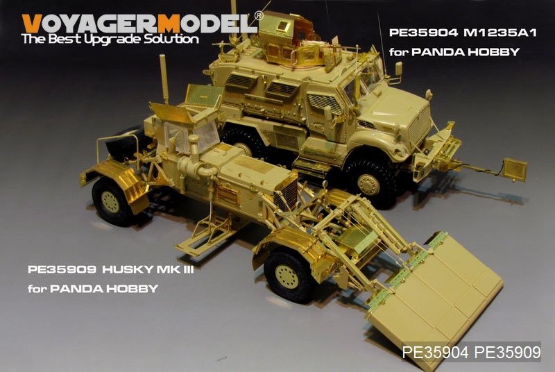 Voyager Model PE35909 Modern US Husky Mk.III Vehicle Mounted Mine Detector for PANDA 1/35 – zdjęcie 10
