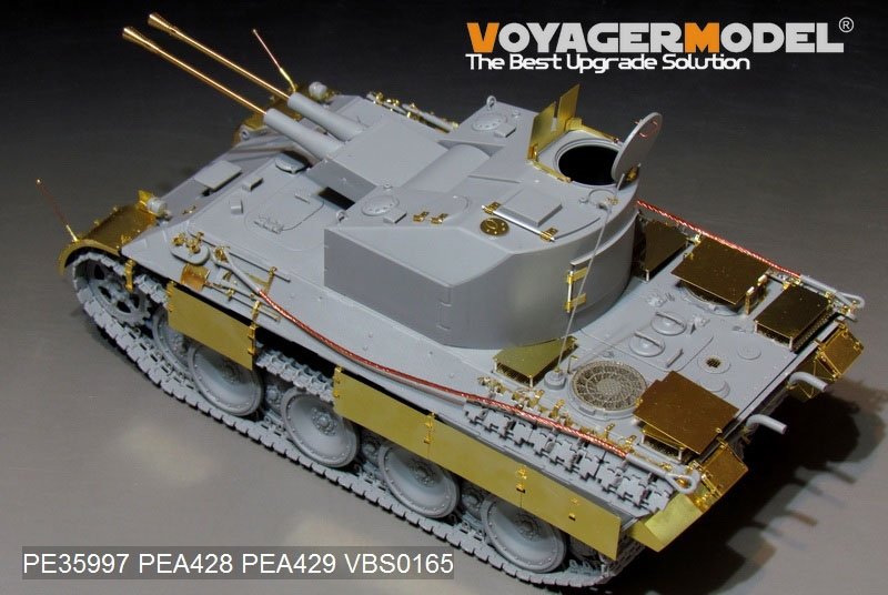 Maquette Voyager PE35997 FlaKPanzer V allemand COELIAN de base pour TAKOM 2105 au 1/35 – image 9