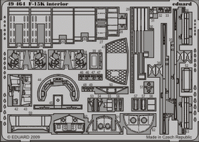 Intérieur du F-15K SA Eduard 49464, échelle 1/48, Academy – image 2