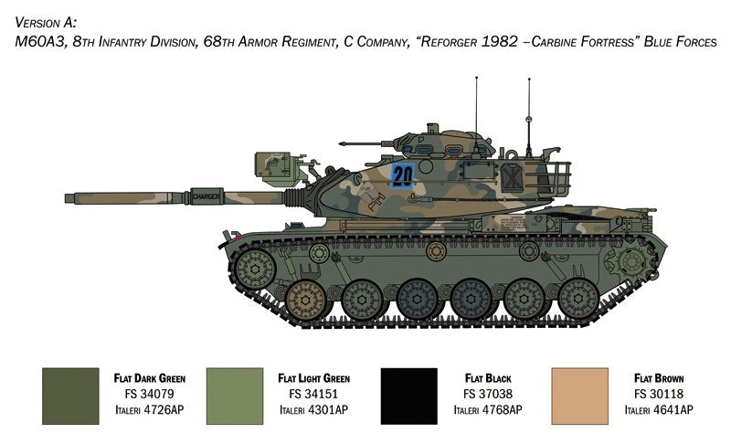 Italeri 6582 M60A3 1/35 – Bild 7