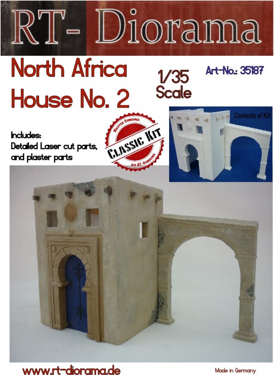 RT-Diorama 35187 Maison nord-africaine n° 2 1/35