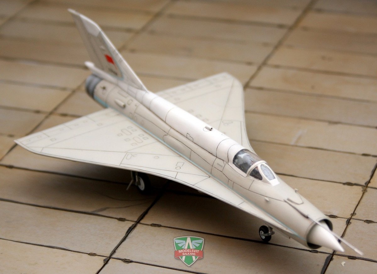 Modelsvit 72003 Analog A-144-1 (Prototype MiG21 n° 1) 1/72 – imagen 2