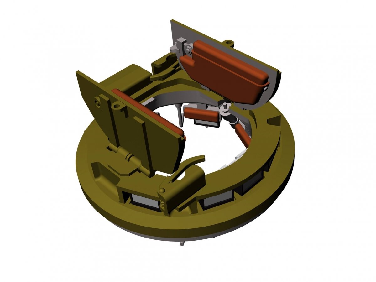 Coupole de commandant Panzer Art RE35-609 MK2 pour chars britanniques, échelle 1/35 – image 3