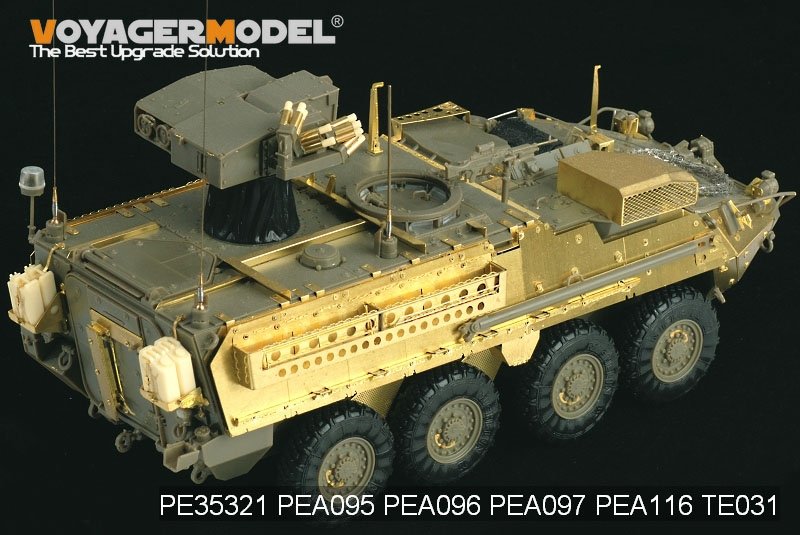 Maquette Voyager PEA116 Blindage spatial pour Stryker M1126 (pour AFV35126) 1/35 – image 3