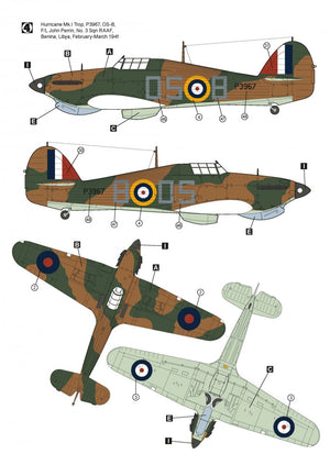 Hobby 2000 48014 Hawker Hurricane Mk.IA Trop 1/48 – Bild 4
