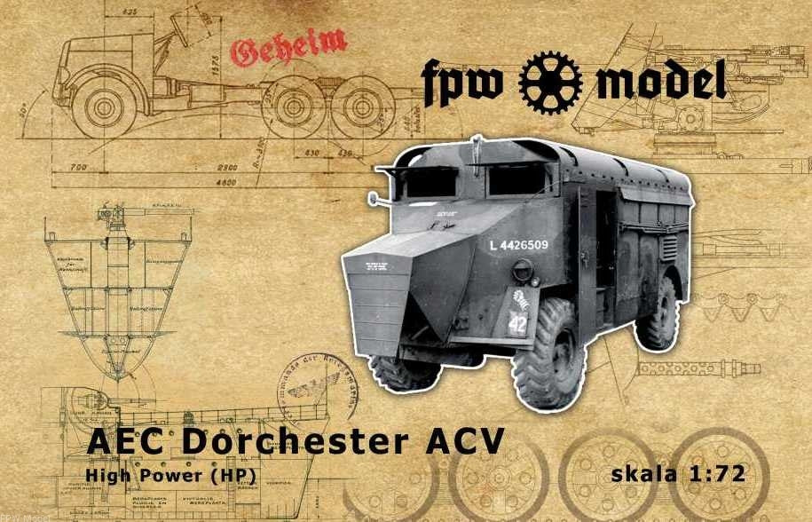 Maquette FPW 72009 AEC Dorchester 4x4 HP 1/72