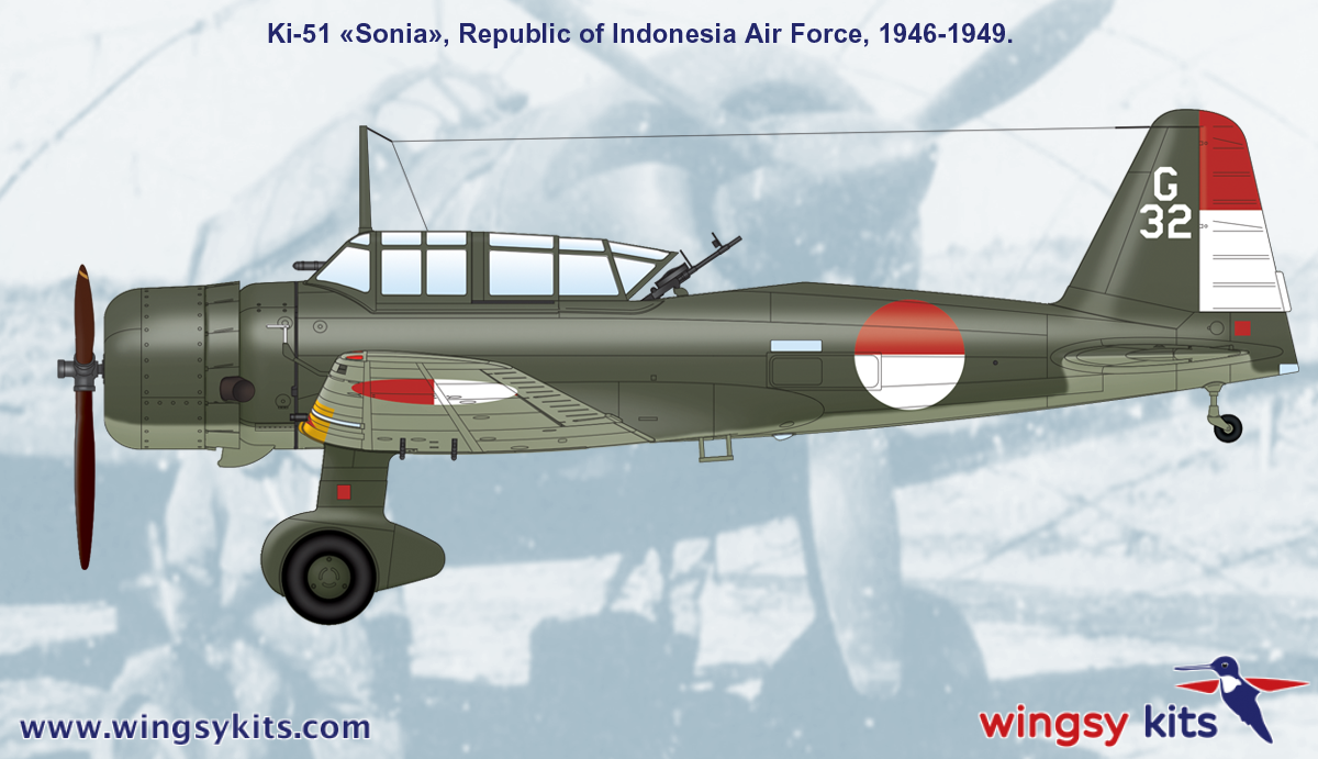Maquette Wingsy Kits D5-06 IJA Type 99 Ki-51 « Sonia » dans d&amp;#39;autres armées, échelle 1/48 – immagine 11
