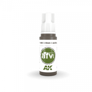 AK Interactive AK11301 Base kaki brun britannique de la Première Guerre mondiale 17 ml – immagine 2