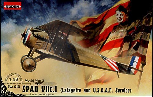 Roden 615 SPAD VII.c Lafayette et service USAAF (1/32)