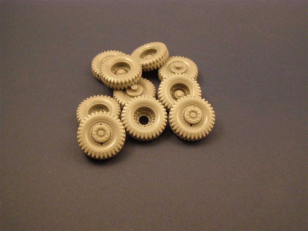 Roues de route Panzer Art RE35-073 pour M26 « Dragon Wagon » 1/35
