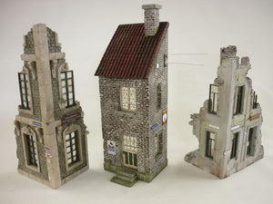 RT-Diorama 35255 Bâtiments d&amp;#39;angle (3 pièces) 1/35 – immagine 7