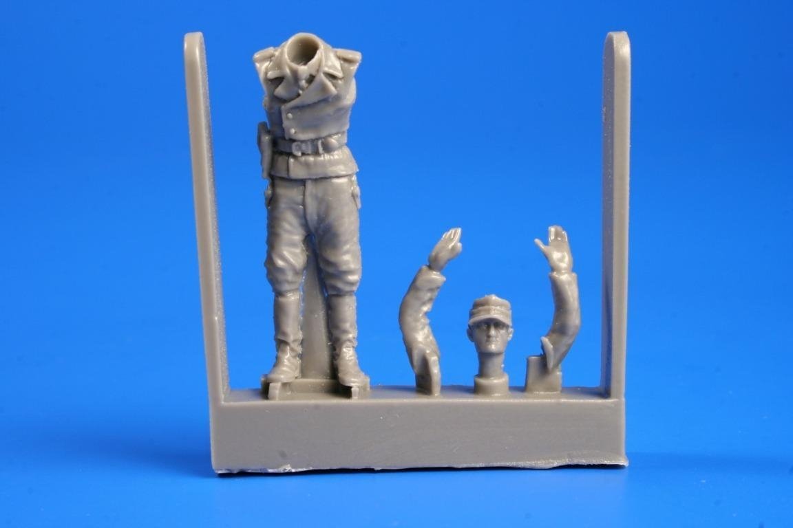 CMK F48279 Commandant de char allemand de la Seconde Guerre mondiale 1/48