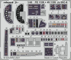 Eduard BIG49283 Ju 88C-6 ICM 1/48 – image 4