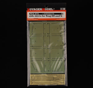 Jupes latérales Voyager modèle PEA076 pour Stug III Ausf G (pour TOUS) 1/35