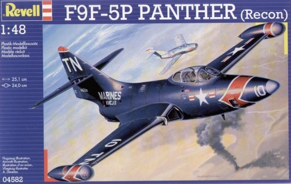Revell 04582 F9F-5P Panther (Reconnaissance) (1/48)