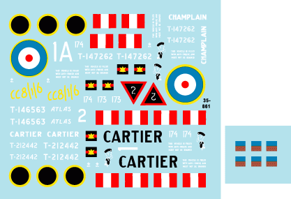 Star Decals 35-861 Blindés canadiens en Italie 1/35 – image 2