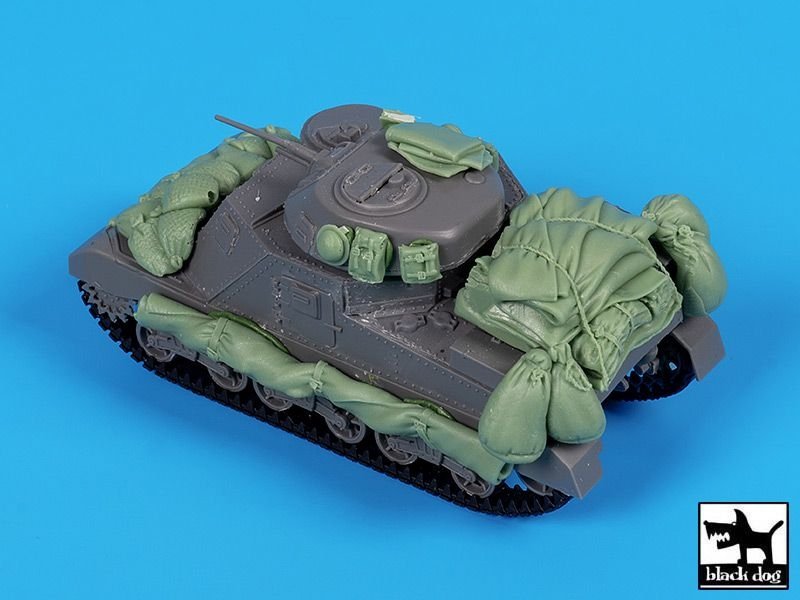 Black Dog T72121 M 3 Grant accessories set for Mirage Hobby 1/72 – zdjęcie 2