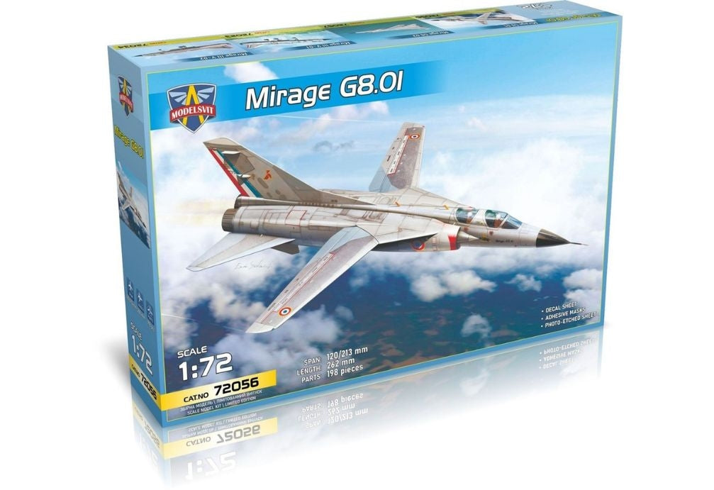Modelsvit 72056 Mirage G8.01 1/72 – immagine 3