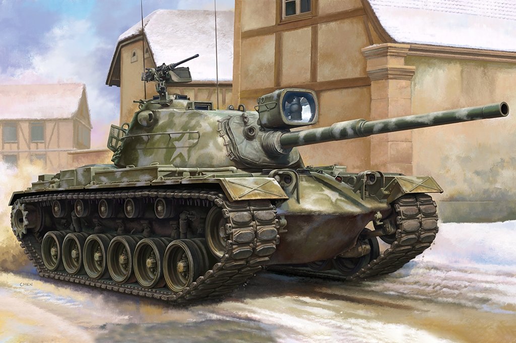 J'adore le kit 63534 M48A5 MBT 1/35