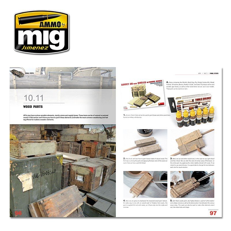 Ammo of Mig Jimenez 6204 ENCYCLOPÉDIE DES TECHNIQUES DE MODÉLISME – VÉHICULES BLINDÉS VOLUME 5 – FINAL ACCENTS (Polonais) – imagen 5