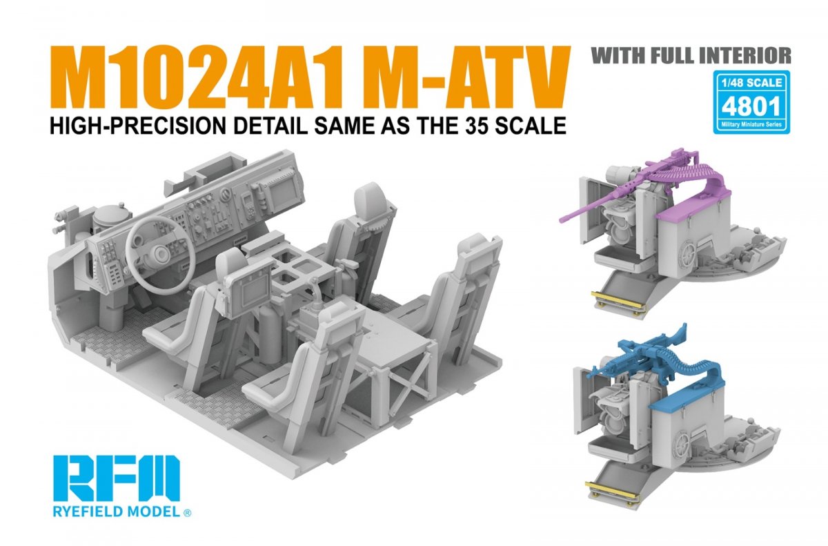Rye Field Modèle 4801 M1024A1 M-ATV 1/48 – immagine 5