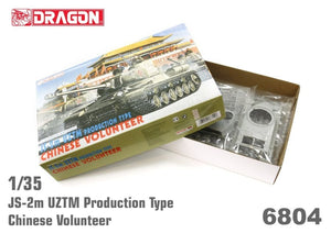 Dragon 6804 JS-2m UZTM TYPE DE PRODUCTION, VOLONTAIRE CHINOIS 1/35