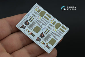 Quinta Studio QR+48092 GRU-7A tardif, 2 sièges éjectables pour F-14 A/F-14B (Tamiya, Hobby Boss) 1/48